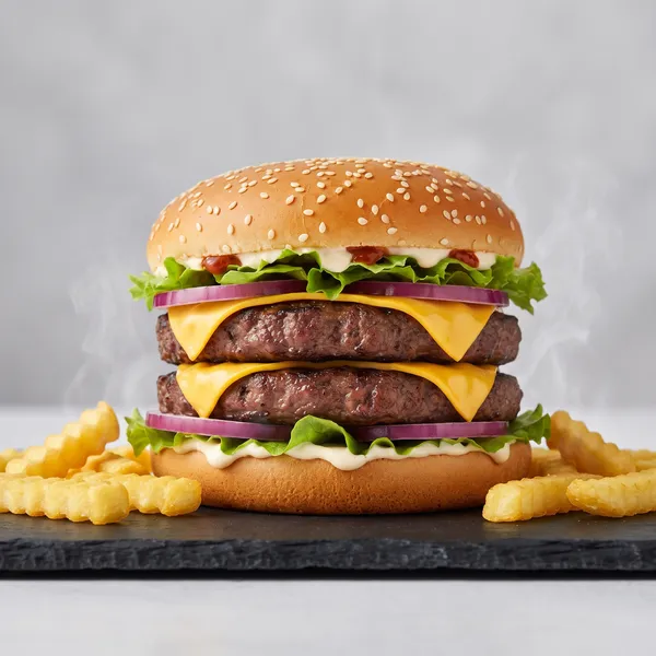 Classic Double Cheese Burger
